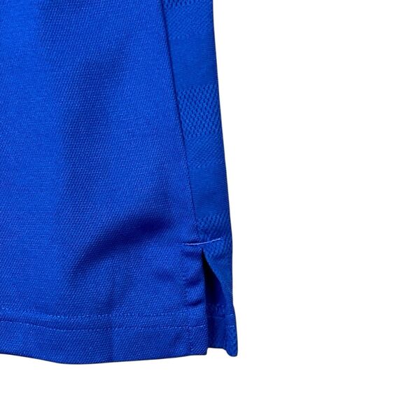 Adidas Polo Shirt Top KU Royal Blue Climacool University of‎ Kansas Jayhawks SM - Picture 8 of 12